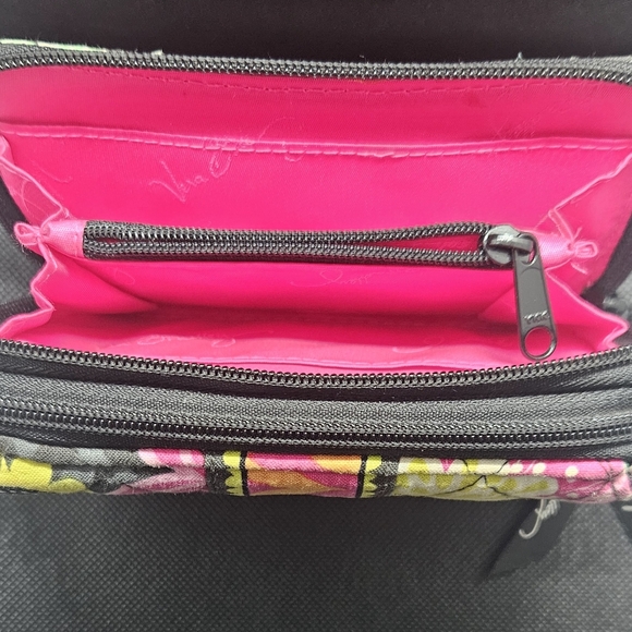 Vera Bradley Ziggy Zinnia All-in-one clutch with crossbody strap - Picture 6 of 6